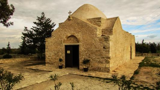 塞浦路斯, 奥尔米季亚, 圣拉萨罗伊亚 agkonas, 教会, 中世纪