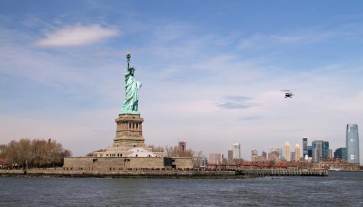 纽约, 曼哈顿, 雕像, 具有里程碑意义, dom, 纽约, 纪念碑