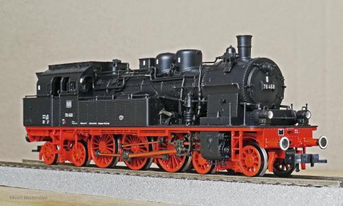 蒸汽机车, 模型, h0, 1 87, br78, br 78, t18