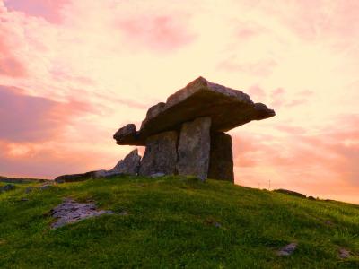 石棚, 新石器时代, 坟墓, 爱尔兰, 神秘, 谜题, 石墓