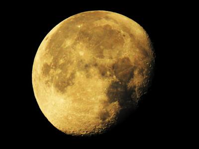 超级月亮, 月亮, 渐月, 卢娜, 空间, 天文学, 晚上