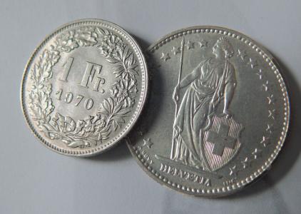 瑞士法郎, 瑞士法郎, 钱, 价值, wertanlage, 硬币, 金属