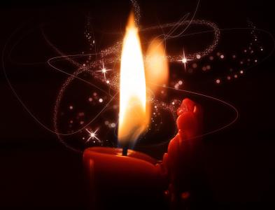消防, 蜡烛, 圣诞节, 火花, 星级, 红色蜡烛, 红色