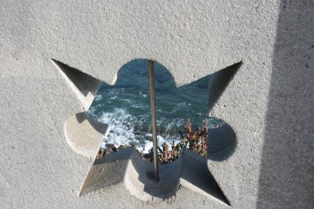 圣佩德罗, 海滩, 灯塔, 具有里程碑意义, 海, 墙上