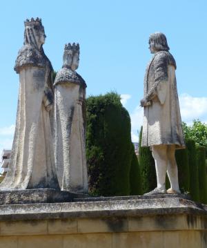 天主教国王的纪念碑, 哥伦布, 伊莎贝尔, 费迪南德, 城堡德洛徒, 科尔多瓦