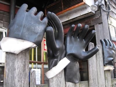手套, 手, 黑色