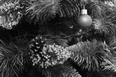 锥, 圣诞节, 幼树, 饰品