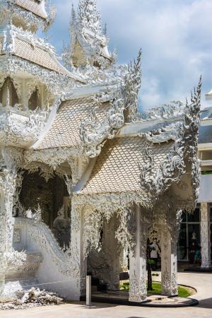 白色寺庙, 清莱, 泰国, 亚洲