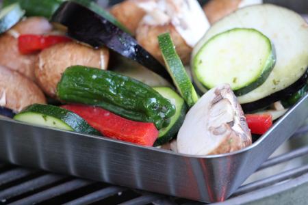 蔬菜, 烤的蔬菜, 富含维生素, 健康