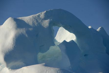 格陵兰岛, 冰山, 冰, 雪, 冬天, 自然, 山