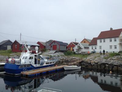抓地力, 挪威, 岛屿, 小船, 海, 沿海