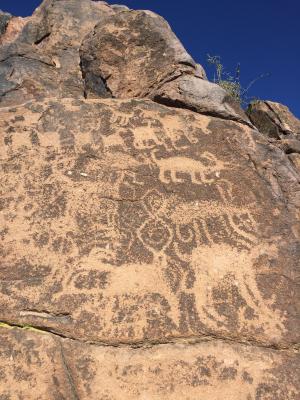 象形文字, 亚利桑那州, 古代, 西南, 象形文字, 岩石, 历史