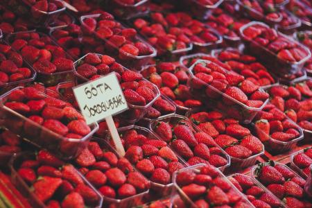 食品, 水果, 红色, 草莓
