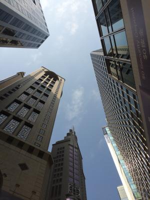 现代, 香港, 建设, 高大的建筑物