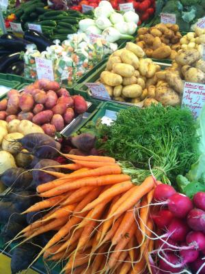 蔬菜, 市场, 吃, 食品
