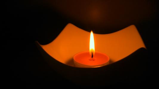 蜡烛, 火焰, 燃烧的蜡烛, 黑暗, 光, 火-自然现象, 燃烧