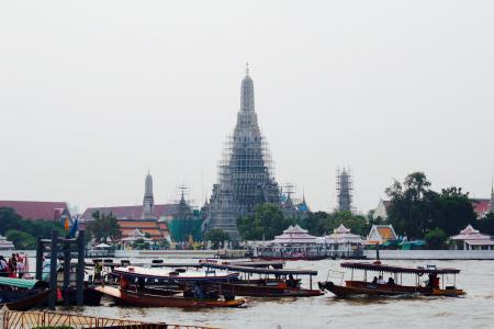 宝塔, 泰国, 佛教, 寺, 亚洲, 从历史上看, 曼谷