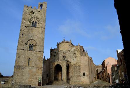 埃里塞, 大教堂, 西西里岛, 中世纪, 建筑, 教会, 欧洲