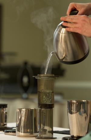 咖啡制作, 气动压力机, 咖啡, 茶, 热水