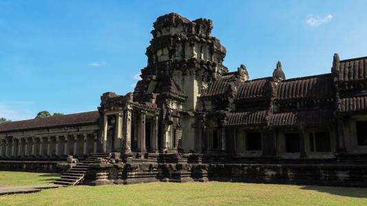 柬埔寨, 吴哥窟, 寺, 历史, 亚洲, 寺庙建筑群