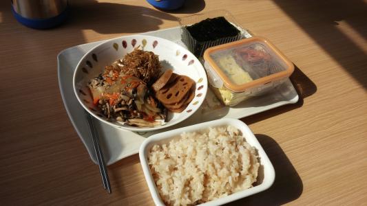 午餐盒, 鲍勃, 紫菜, 牛蒡, 配菜, 餐饮, 午餐