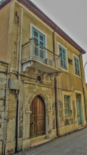 塞浦路斯, 拉纳卡, 旧城, 新古典主义, 房子, 建筑