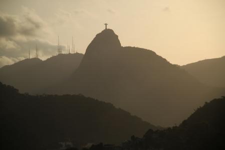 力拓, 在里约热内卢, 山, 景观, rj