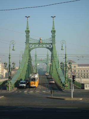 dom 桥梁布达佩斯, 在 dom 桥上的电车, 布达佩斯的公共交通