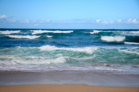 波, 海洋, 海景, 水, 自然, 海滩, 蓝色