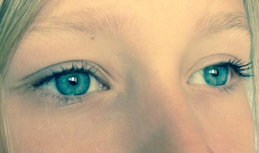 眼睛, 蓝色, 蓝色的眼睛, 女孩, 脸上, 人, 女人