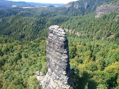 捷克瑞士, 捷克-撒克逊瑞士, 山脉, 旅行, 绿色, 景观, 岩石