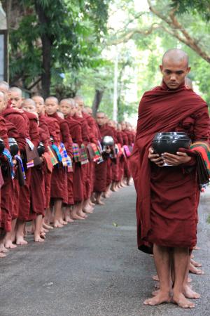 缅甸, 曼德勒, 修道院, 佛教, 灵性, 宗教, 佛