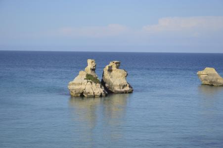 海, 两块石头, salento