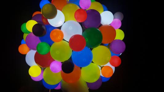 气球, 雕塑, 颜色, 领导, 照明, 希望, 多样性