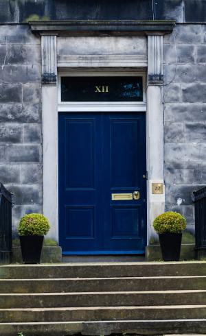 爱丁堡, 苏格兰, 建设, 立面, 门, 门口, 石头