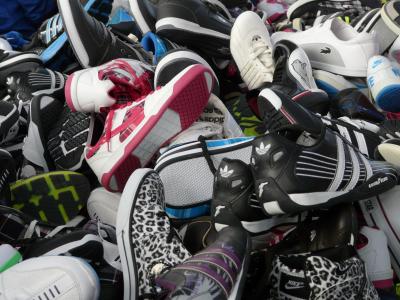 运动鞋, 鞋子, 运动鞋, 出售, 市场