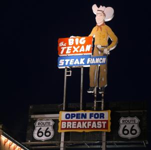 大, 德克萨斯, 66 号公路, 牛排, 牧场, 阿马里洛, 德克萨斯州
