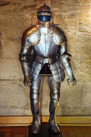 骑士, 盔甲, 中世纪, 金属