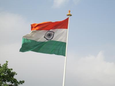 印度, 国旗, 国家, 符号, 合作, 颜色, 支持