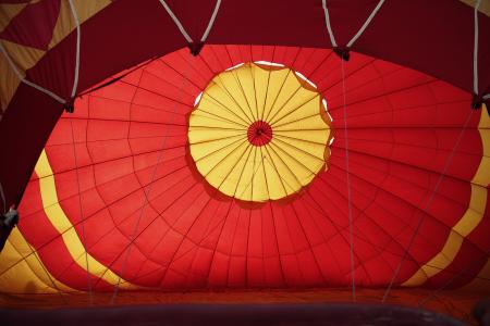 热风气球, 飞行, 光, 娱乐, 消防, 多色, 红色
