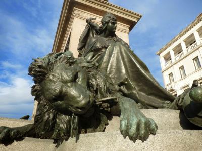 雕像, 狮子, 罗马, 雕塑, 著名的地方, 欧洲