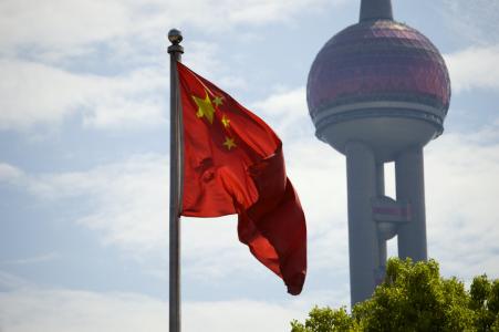 国旗, 中国, 上海