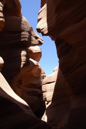 羚羊峡谷, 亚利桑那州, 美国, 峡谷, 峡谷, 岩石, 砂石