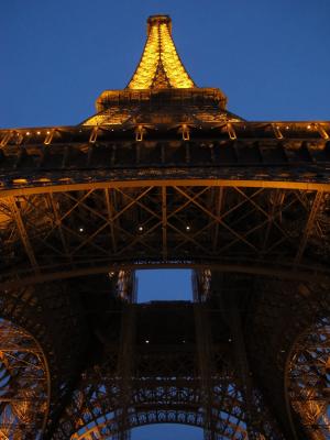 埃菲尔铁塔, 巴黎, 夜景, 埃菲尔铁塔, 著名的地方, 巴黎-法国, 建筑