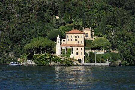 别墅, 意大利, 湖