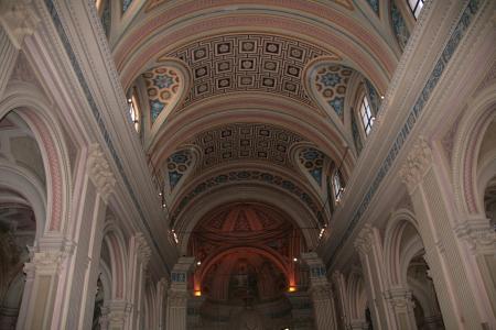 教会, 桑蒂塞科, 博尼法西奥, 教堂的天花板