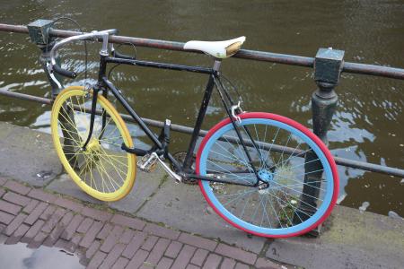 自行车, 低地国家, 阿姆斯特丹