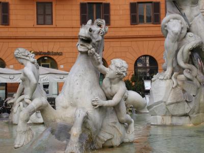 罗马, 意大利, 喷泉, 历史, 古代