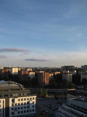 斯德哥尔摩, 瑞典, 天空, 云彩, 日落