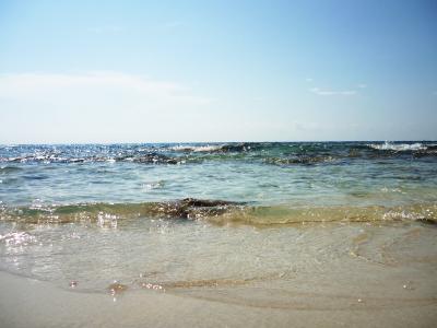 海, 海滩, 波, 海洋, 假日, 沙子, 塞浦路斯